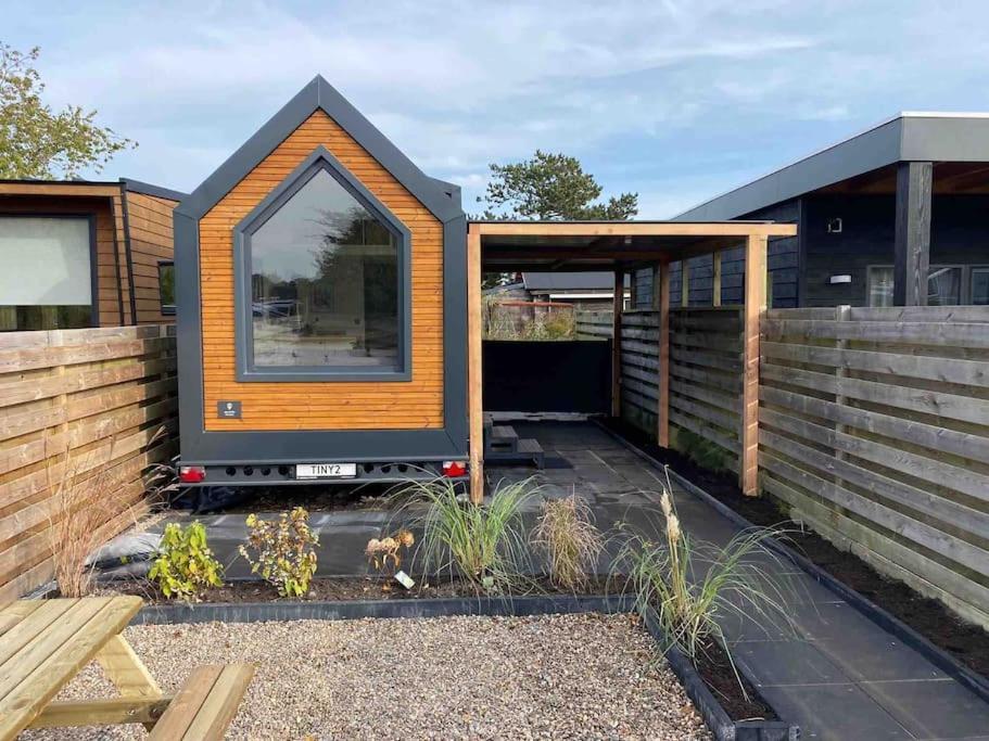 Tiny House With Sauna & Jacuzzi Near Amsterdam Vijfhuizen Экстерьер фото