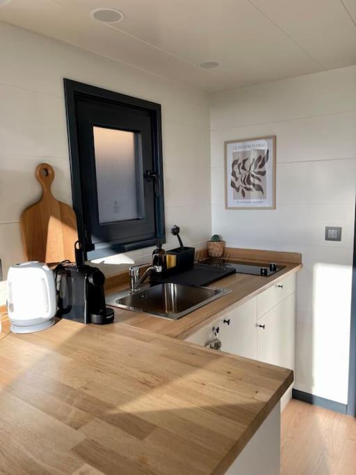 Tiny House With Sauna & Jacuzzi Near Amsterdam Vijfhuizen Экстерьер фото